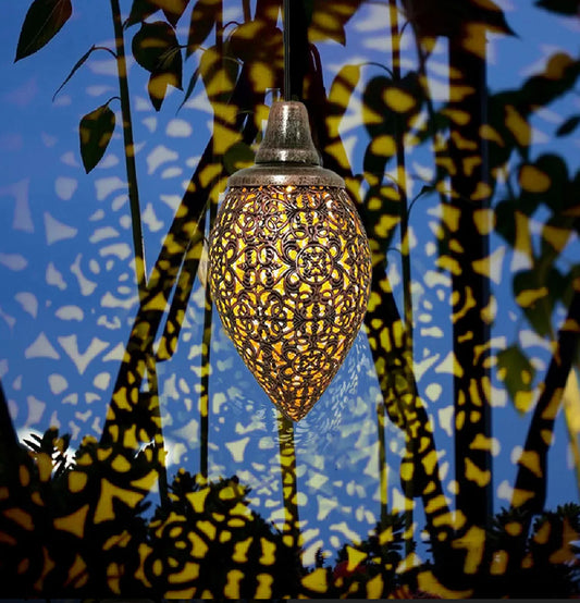 LED Lantern Hanging Outdoor Solar Lamp